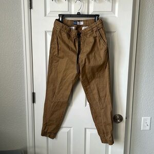 Old Navy modern joggers khaki tan